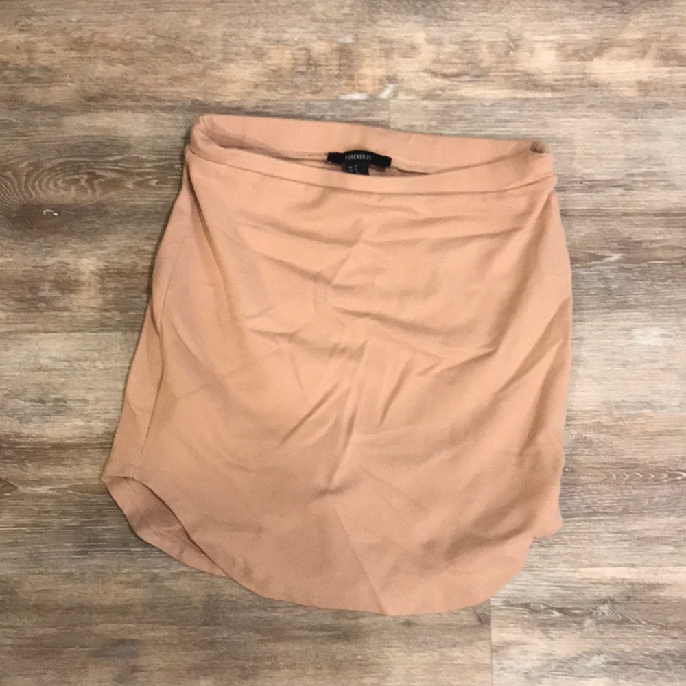 Blush bodycon skirt